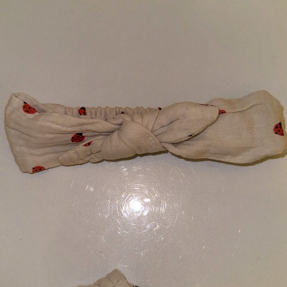 Baby Girl 3-6M matching set with headband - Picture 6 of 6